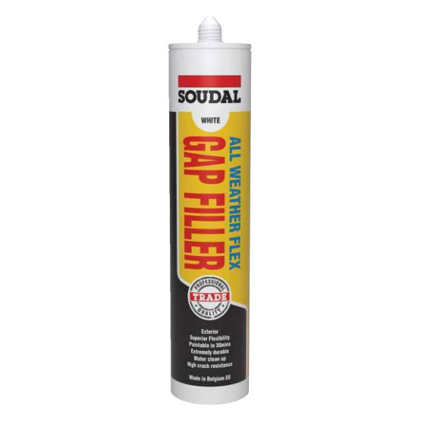 SOUDAL All Weather Flex Gap Filler 300ml TradeGear Soudal all weather flex gap filler 300ml tradegear