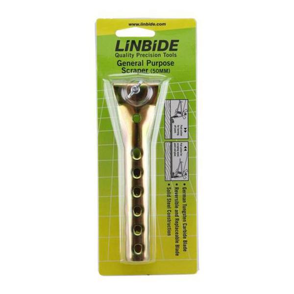 LINBIDE Tungsten Carbide Scraper - 50mm Blade - TradeGear
