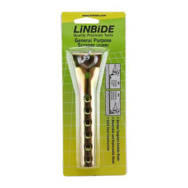 LINBIDE Tungsten Carbide Scraper - 50mm Blade