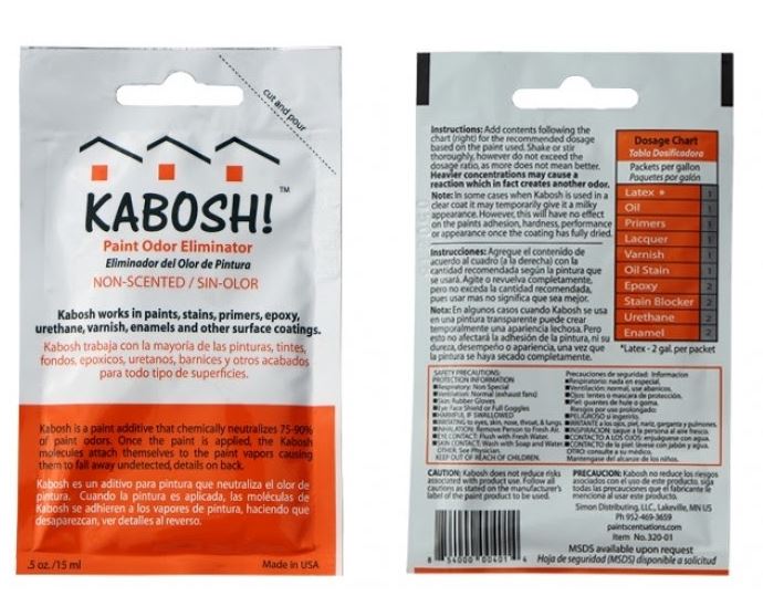 
                  
                    KABOSH Paint Odour Eliminator - TradeGear
                  
                