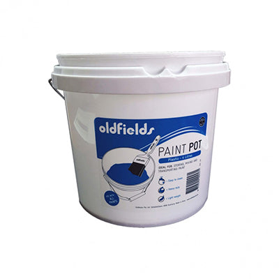 OLDFIELDS 4L Heavy Duty Paint Pot - Plastic