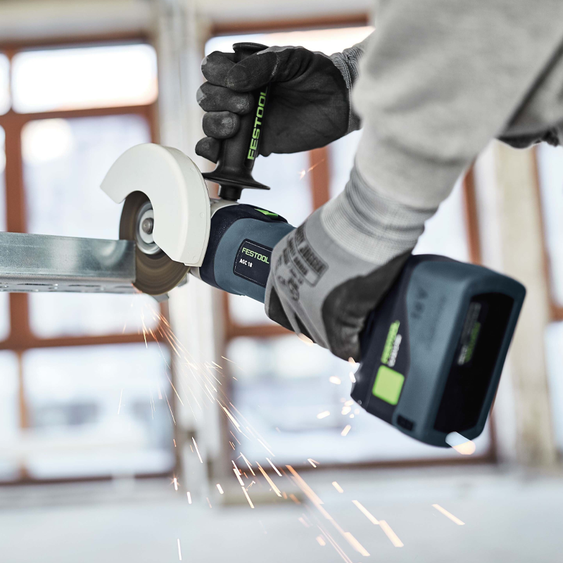 FESTOOL AGC 18V 125mm Cordless Angle Grinder in Systainer