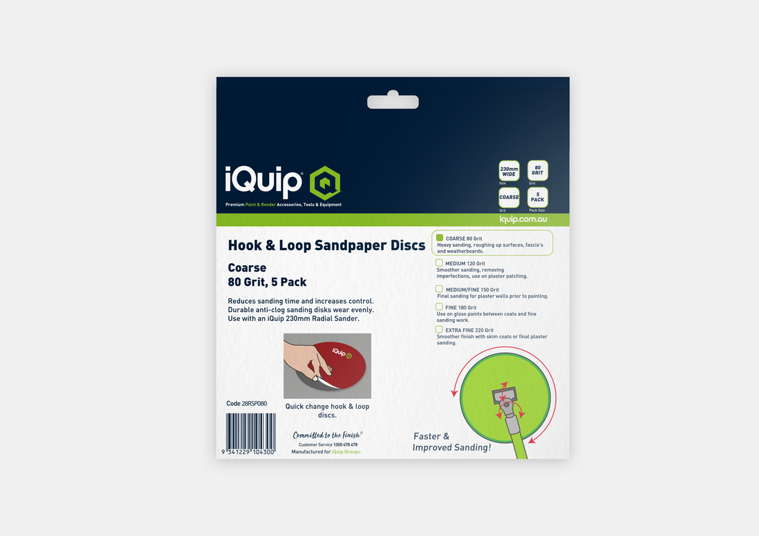 iQuip Radial 230mm Abrasive Disc - TradeGear
