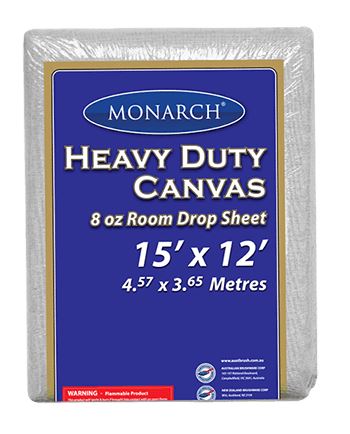 MONARCH Heavy Duty Canvas Drop Sheet