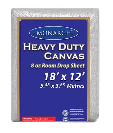 
                  
                    MONARCH Heavy Duty Canvas Drop Sheet - TradeGear
                  
                