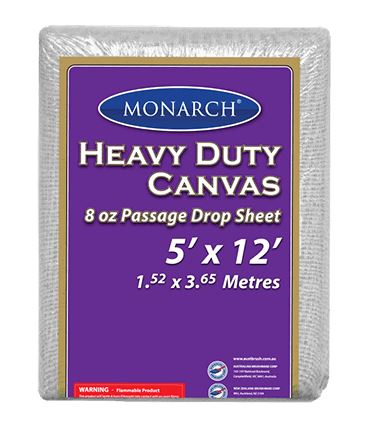 MONARCH Heavy Duty Canvas Drop Sheet