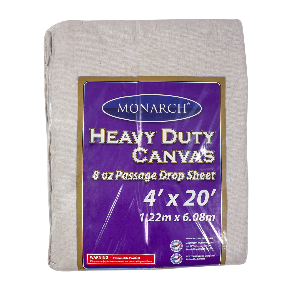 
                  
                    MONARCH Heavy Duty Canvas Drop Sheet - TradeGear
                  
                