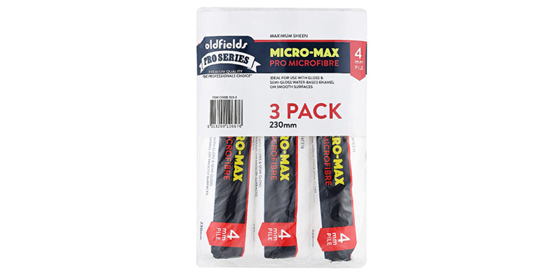 OLDFIELDS Pro Series Micro-Max 4mm Nap Roller - TradeGear