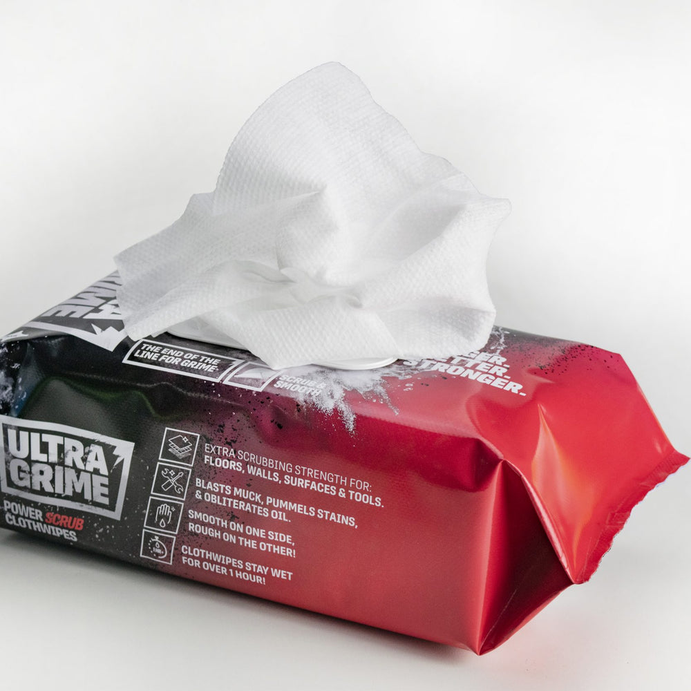 ULTRAGRIME Pro Power Scrub Wipes - TradeGear