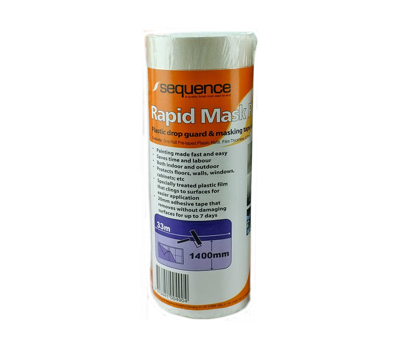 SEQUENCE Pre-Taped Masking Film - TradeGear